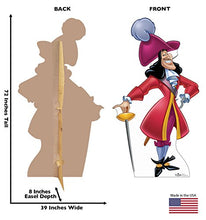Load image into Gallery viewer, Advanced Graphics Captain Hook Life Size Cardboard Cutout Standup - Disney Villains