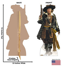 Load image into Gallery viewer, Advanced Graphics Captain Barbossa Life Size Cardboard Cutout Standup - Disney's Pirates of The Caribbean