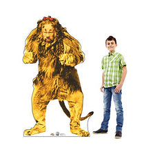 Load image into Gallery viewer, Advanced Graphics Cowardly Lion Life Size Cardboard Cutout Standup - The Wizard of Oz 75th Anniversary (1939 Film)