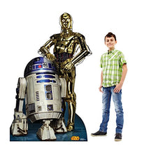 Load image into Gallery viewer, Advanced Graphics R2D2 & C3PO Life Size Cardboard Cutout Standup - Star Wars Classics Retouched