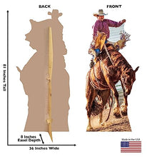 Load image into Gallery viewer, Advanced Graphics Bucking Bronco Life Size Cardboard Cutout Standup