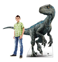 Load image into Gallery viewer, Advanced Graphics Blue Life Size Cardboard Cutout Standup - Jurassic World (2015 Film)