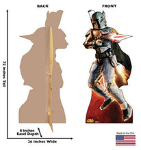 Load image into Gallery viewer, Advanced Graphics Boba Fett Life Size Cardboard Cutout Standup - Star Wars Classics Retouched