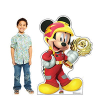 Load image into Gallery viewer, Advanced Graphics Mickey Trophy Life Size Cardboard Cutout Standup - Disney Junior's Mickey and The Roadster Racers