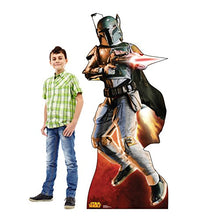 Load image into Gallery viewer, Advanced Graphics Boba Fett Life Size Cardboard Cutout Standup - Star Wars Classics Retouched