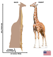 Load image into Gallery viewer, Advanced Graphics Giraffe Life Size Cardboard Cutout Standup