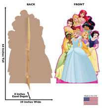 Load image into Gallery viewer, Advanced Graphics Princess Collage Life Size Cardboard Cutout Standup - Disney