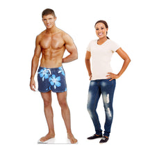 Load image into Gallery viewer, Advanced Graphics Beach Muscle Man Life Size Cardboard Cutout Standup