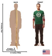 Load image into Gallery viewer, Advanced Graphics Sheldon Cooper Life Size Cardboard Cutout Standup - The Big Bang Theory