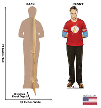 Load image into Gallery viewer, Advanced Graphics Sheldon Cooper Life Size Cardboard Cutout Standup - The Big Bang Theory