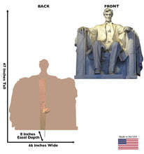Load image into Gallery viewer, Advanced Graphics Lincoln Memorial Life Size Cardboard Cutout Standup