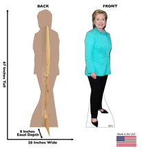 Load image into Gallery viewer, Advanced Graphics Hillary Clinton Life Size Cardboard Cutout Standup
