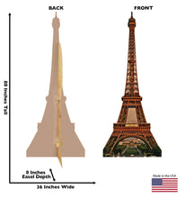 Load image into Gallery viewer, Advanced Graphics Eiffel Tower Life Size Cardboard Cutout Standup