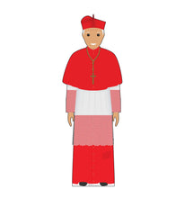 Load image into Gallery viewer, Advanced Graphics Pope Red Outfit (Illustrated) Life Size Cardboard Cutout Standup