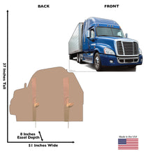 Load image into Gallery viewer, Advanced Graphics Semi Truck Life Size Cardboard Cutout Standup
