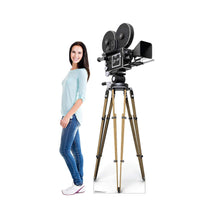 Load image into Gallery viewer, Advanced Graphics Hollywood Camera Life Size Cardboard Cutout Standup