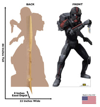 Load image into Gallery viewer, Advanced Graphics Bad Batch Clone - Hunter Life Size Cardboard Cutout Standup - Star Wars: The Clone Wars (Season 7)