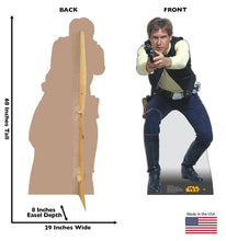 Load image into Gallery viewer, Advanced Graphics Han Solo Life Size Cardboard Cutout Standup - Star Wars Classics (IV - VI)