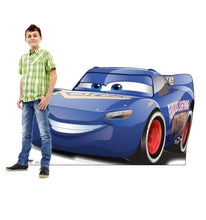 Load image into Gallery viewer, Advanced Graphics Fabulous Lightning McQueen Life Size Cardboard Cutout Standup - Disney Pixar's Cars 3 (2017 Film)