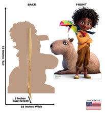 Load image into Gallery viewer, Advanced Graphics Antonio Capybara and Toucan Life Size Cardboard Cutout Standup - Disney's Encanto (2021 Film)