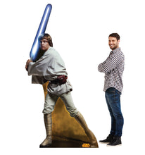 Load image into Gallery viewer, Advanced Graphics Luke Skywalker Life Size Cardboard Cutout Standup - Star Wars Classics Retouched