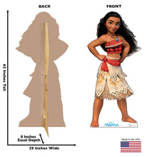 Load image into Gallery viewer, Advanced Graphics Moana Life Size Cardboard Cutout Standup - Disney's Moana