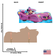 Load image into Gallery viewer, Advanced Graphics Minnie Roadster Life Size Cardboard Cutout Standup - Disney Junior's Mickey and The Roadster Racers