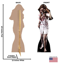 Load image into Gallery viewer, Advanced Graphics Skeleton Zombie Nurse Life Size Cardboard Cutout Standup