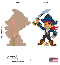 Load image into Gallery viewer, Advanced Graphics Captain Jake Life Size Cardboard Cutout Standup - Disney Junior's Jake and The Never Land Pirates