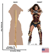 Load image into Gallery viewer, Advanced Graphics Wonder Woman Life Size Cardboard Cutout Standup - Justice League (2017 Film)