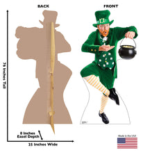 Load image into Gallery viewer, Advanced Graphics Leprechaun Pot of Gold Life Size Cardboard Cutout Standup