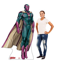 Load image into Gallery viewer, Advanced Graphics Vision Life Size Cardboard Cutout Standup - Marvel's Avengers Animated