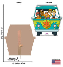 Load image into Gallery viewer, Advanced Graphics Mystery Machine Life Size Cardboard Cutout Standup - Scooby-Doo! Mystery Incorporated