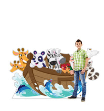 Load image into Gallery viewer, Advanced Graphics Noah's Ark Life Size Cardboard Cutout Standup - Creative for Kids