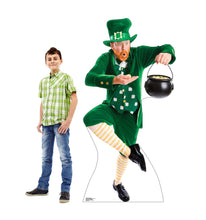 Load image into Gallery viewer, Advanced Graphics Leprechaun Pot of Gold Life Size Cardboard Cutout Standup