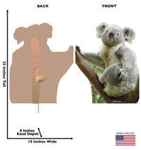 Load image into Gallery viewer, Advanced Graphics Koala Bear Life Size Cardboard Cutout Standup