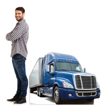 Load image into Gallery viewer, Advanced Graphics Semi Truck Life Size Cardboard Cutout Standup