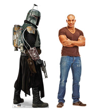 Load image into Gallery viewer, Advanced Graphics Boba Fett in Armor Life Size Cardboard Cutout Standup - Disney Star Wars: The Mandalorian Season 2