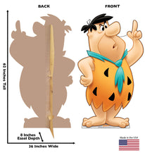 Load image into Gallery viewer, Advanced Graphics Fred Flintstone Life Size Cardboard Cutout Standup - Hanna-Barbera The Flintstones