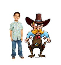 Load image into Gallery viewer, Advanced Graphics Cartoon Cowboy Life Size Cardboard Cutout Standup