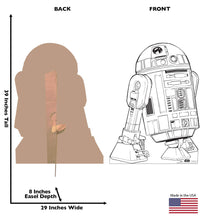 Load image into Gallery viewer, Advanced Graphics Color Me R2-D2 Life Size Cardboard Cutout Standup - Disney's Star Wars