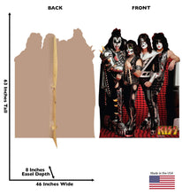 Load image into Gallery viewer, Advanced Graphics KISS Group Life Size Cardboard Cutout Standup
