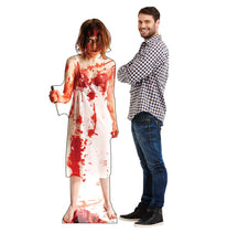 Load image into Gallery viewer, Advanced Graphics Psycho Lady Life Size Cardboard Cutout Standup