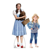 Load image into Gallery viewer, Advanced Graphics Dorothy Holding Toto Life Size Cardboard Cutout Standup - The Wizard of Oz 75th Anniversary (1939 Film)
