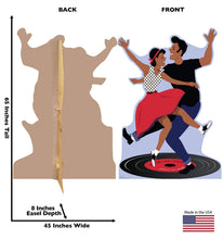 Load image into Gallery viewer, Advanced Graphics 50's Dance Couple Life Size Cardboard Cutout Standup - AT TEN Distribution