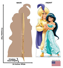 Load image into Gallery viewer, Advanced Graphics Aladdin and Jasmine Cardboard Cutout Standup - Disney - AT TEN Distribution