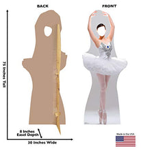 Load image into Gallery viewer, Advanced Graphics Ballerina Stand - in Life Size Cardboard Cutout Standup - AT TEN Distribution
