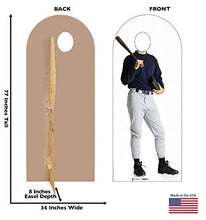 Load image into Gallery viewer, Advanced Graphics Baseball Player Stand - in Life Size Cardboard Cutout Standup - AT TEN Distribution