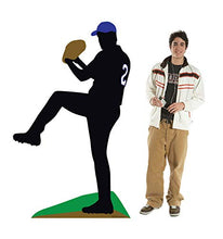Load image into Gallery viewer, Advanced Graphics Baseball Silhouette Life Size Cardboard Cutout Standup - AT TEN Distribution