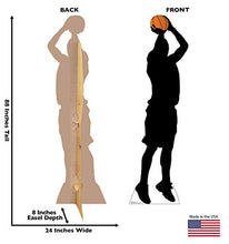 Load image into Gallery viewer, Advanced Graphics Baskeball Player Shooting Silhouette Life Size Cardboard Cutout Standup - AT TEN Distribution